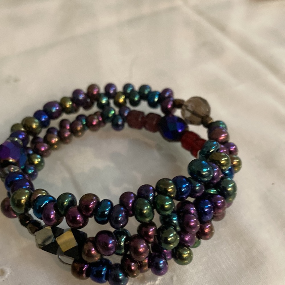 Beaded Wrap Bracelet - Picture 3 of 3